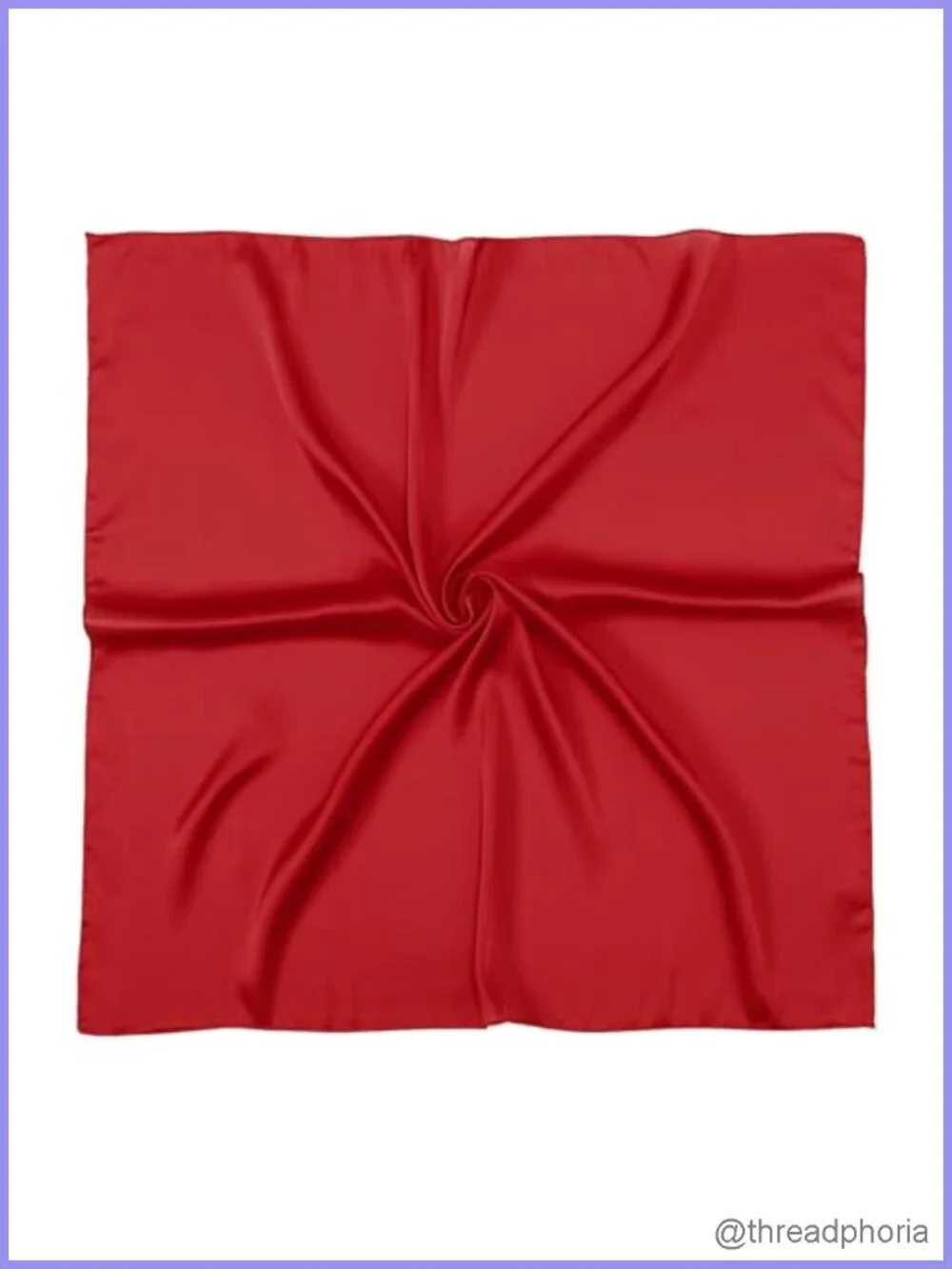 35 Inch Large Square Hair Scarf Silky Soft Satin-Like Head Wrap Bandana